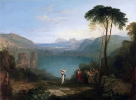 Lake Avernus- Aeneas and the Cumaean Sybil