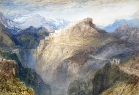 Fort of L'Essillon, Val de la Maurienne, France 1836