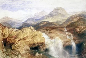 Falls near the Source of the Jumna in the Himalayas 1836