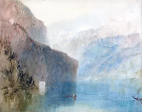 Tell's Chapel, Lake Lucerne 1841