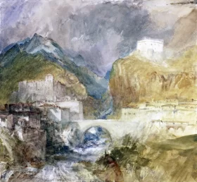 Vèrres in the Val d'Aosta 1840