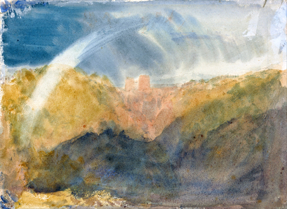 Crichton Castle (Mountainous Landscape with a Rainbow) 1818