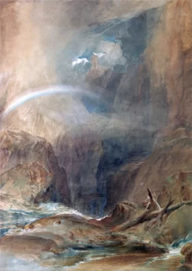 Devil's Bridge, Saint Gotthard's Pass 1804