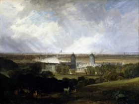 Going to Market, Early Morning London from Greenwich Park 1809