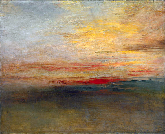 Sunset by J.M.W. Turner, oil painting reproduction on canvas Sunset
