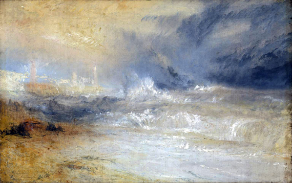 Waves Breaking on a Lee Shore at Margate 1840