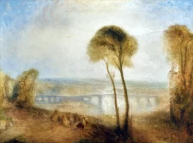 Landscape with Walton Bridges