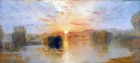 The Lake, Petworth, Sunset