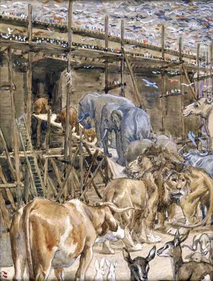 The animals Enter the Ark