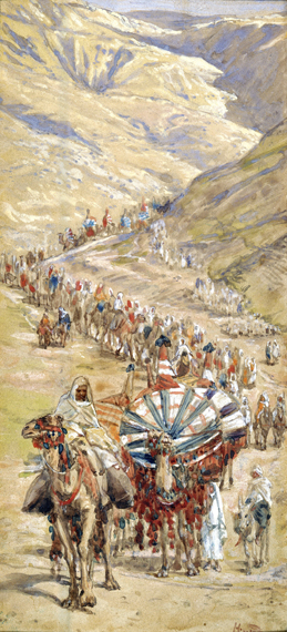 Esquisse Pour 'La Fiancée Rêvant' The Caravan of Abram