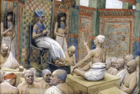 Joseph interprets Pharaoh's Dream