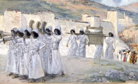 Nu dans l'atelier The Seven Trumpets of Jericho