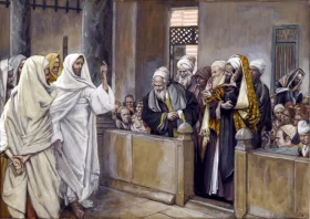 The Chief Priests Ask Jesus by What Right Does He Act in This Way