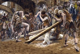 Jesus Falls Beneath the Cross