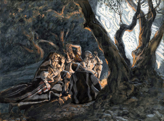 The angel and the Shepherds