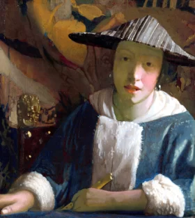 Girl with a Flute 1665-75