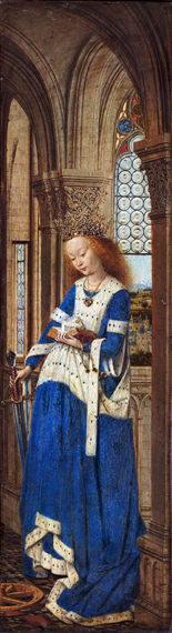 Virgin and Child - Triptych - Right Panel