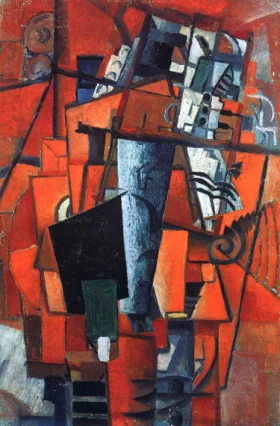 The lady at the piano 1913