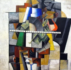 Portrait of Mikhail Matjuschin 1913
