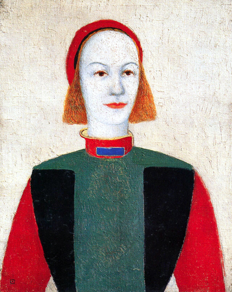 Girl 1932 by Kazimir Malevich, oil painting reproduction on canvas Girl 1932