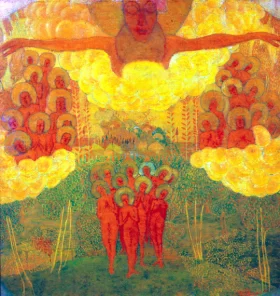 Nude In Profile Triumph of Heaven 1907