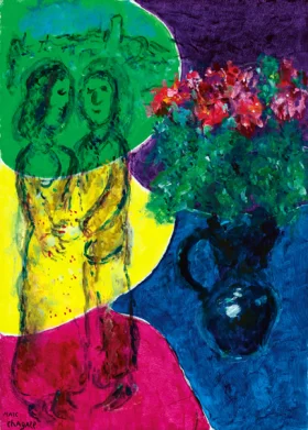 Les Amoureux aux Cinq Couleurs Fleuris