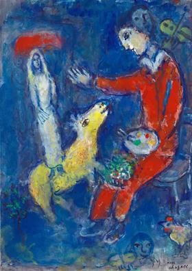 Le Peintre En Rouge