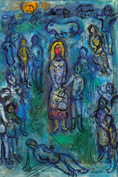 Autour de la Femme au Visage Rouge
