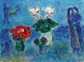 Les Amoureux aux Trois Bouquets