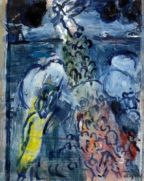 Esquisse Pour "La Traversée de la Mer Rouge"