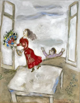 Les amants à la fenêtre ouverte
