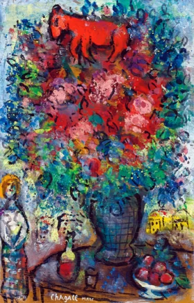 Le Bouquet et L'âne Rouge