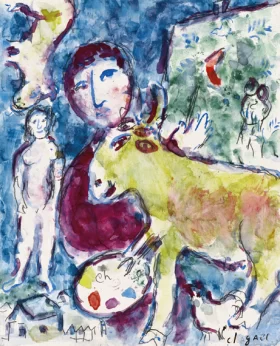 Le peintre et la chèvre