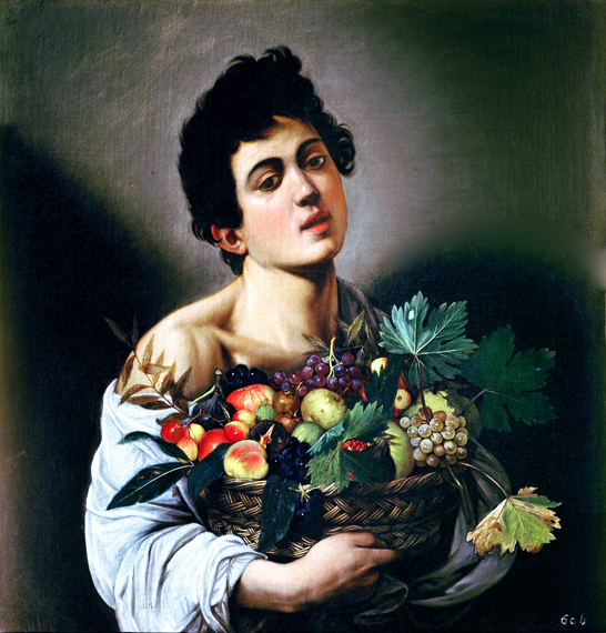 Boy with a Basket of Fruit 1593