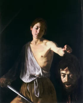 David holding the head of Goliath 1610