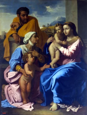 Holy Family with St Elizabeth and St John the Baptist