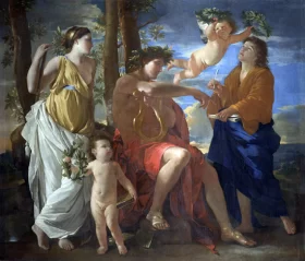 The inspiration of the poet 1629