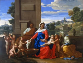 The Holy Family with the Infant Saint John the Baptist and Saint Elizabeth 1650