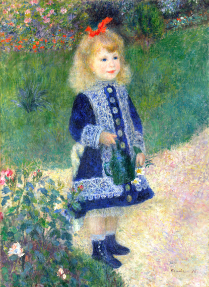A Girl with a Watering Can