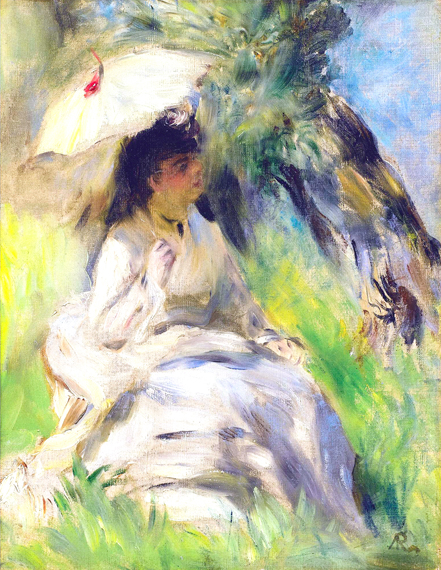 Jeune Femme a L'ombrelle, 1872