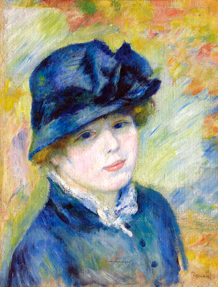 Femme Au Chapeau