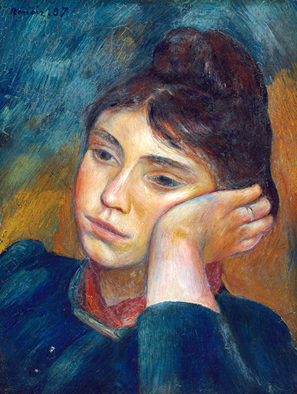 Woman Leaning, 1887