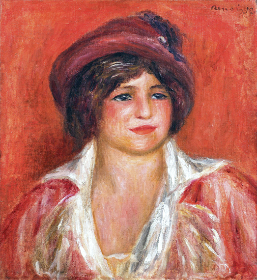 Young Woman in Hat, 1912
