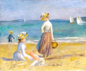 Figures on the Beach