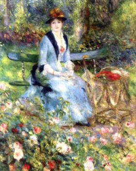 Dans Les Roses (Madame Léon Clapisson)