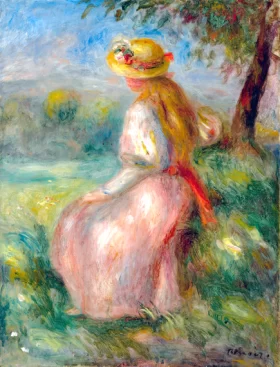 Jeune Fille En Rose