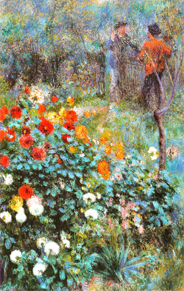 Le Jardin De La Rue Cortot a Montmartre
