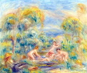 Étude De Baigneuses