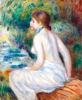 Baigneuse Assise