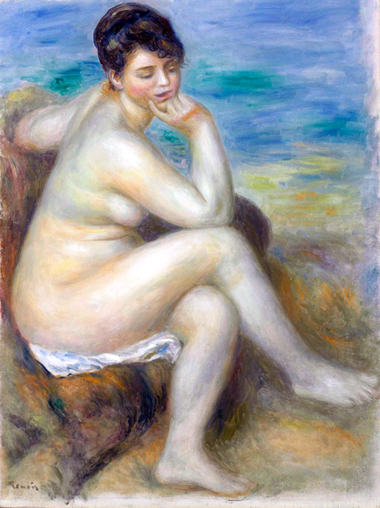 Baigneuse Accoudée